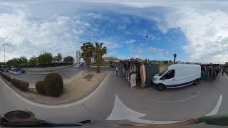 Saturday market in Calpe (Video 360°)