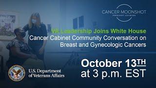 Aiming for the Moon(shot): Cancer Cabinet Community Conversation on Breast and Gynecologic Cancers