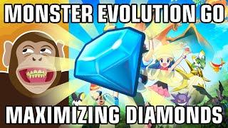 Monster Evolution Go Maximizing Diamonds