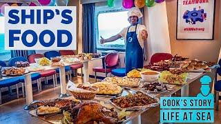 Ship's cook life onboard #Foodonship #shipchef #Merchantnavy