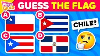 Guess the Flag  (Multiple Choice Quiz) - PlayQuiz Challenge