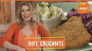 Bife à milanesa SEQUINHO e CROCANTE | Rita Lobo | Cozinha Prática