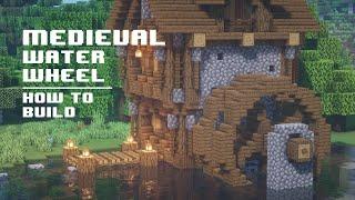 Minecraft | How to build a water wheel