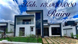 Inside Ksh 13,000,000 Million #flatroof #maisonette in #ruiru #mugutha # Kenya !!!SOLD OUT!!!