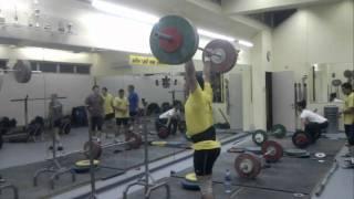 Rack jerk, 125kg