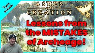 Has ASHES OF CREATION learned from the MISTAKES of ARCHEAGE?