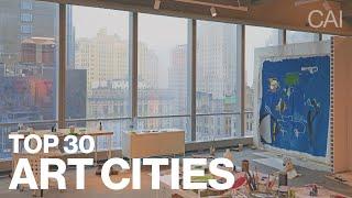 The Best Art Cities in the World for YOUR Art Career (A Complete Overview)