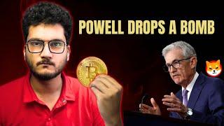 Powell Drops a BOMB Bitcoin Goes down | Crypto Market Updates