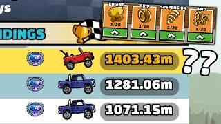 Unupgraded JEEP is better than SUPER DIESEL ??  FLY GUYS EVENT - Hill Climb Racing 2 Walkthrough