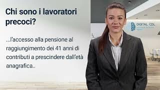 Lavoratori precoci: chi sono? possono accedere alla pensione anticipata?