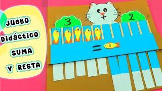 JUEGO DIDÁCTICO PARA APRENDER A SUMAR Y RESTAR