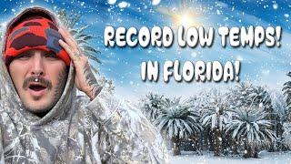 ARCTIC COLD FRONT coming to FLORIDA! PREPARING OUR ANIMALS!