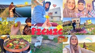 Picnic Day | نهار في الفيرمة مع العائلة (ماما طاحت لينا  و صدق ياسين ماكيبغينيش)