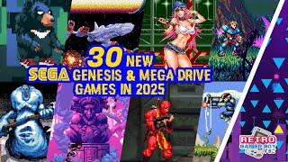 30 New Sega Genesis & Mega Drive Games in 2025