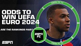 Analyzing odds to win UEFA Euro 2024  | ESPN FC