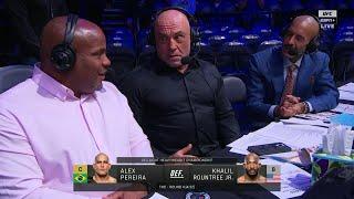 DC, Rogan & Anik react to Alex Pereira’s UFC 307 win vs. Khalil Rountree Jr. | ESPN MMA