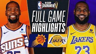 SUNS at LAKERS | NBA IN-SEASON TOURNAMENT  | FULL GAME HIGHLIGHTS | December 5, 2023