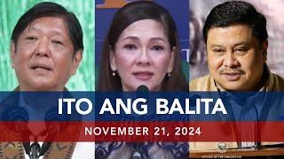 UNTV: Ito Ang Balita | November 21, 2024