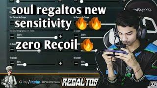 Soul Regaltos Controller Layout and Sensitivity | Rega Best Three Finger Layout | Rega Sensitivity