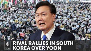 S Korea: rival rallies staged for and against impeached president