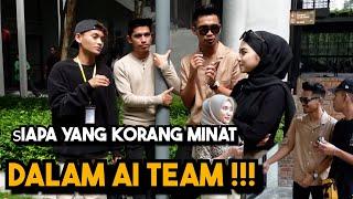 SOCIAL EXPERIMENT !!! SIAPA KORANG PALING MINAT DALAM AI TEAM…