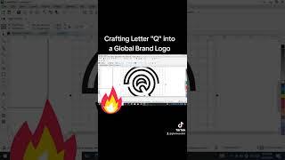 Crafting Letter "Q" into a Global Brand Logo - Typography #coreldraw #designer #youtube