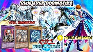 FINALLY!! BLUE EYES Deck | Consistent Feat Dogmatika (F2P) | Yu-Gi-Oh! Duel Links