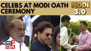 SRK, Rajinikanth, Akshay Kumar Attends PM Modi's Oath Taking Ceremony In Delhi | N18V | News18