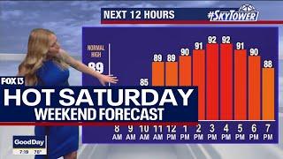 Tampa weather | Hot Memorial Day weekend