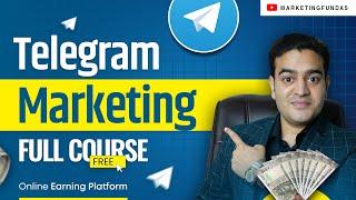 Telegram Marketing Course in Hindi | Telegram Kaise Use Kare Paise Kaise Kamaye #telegrammarketing