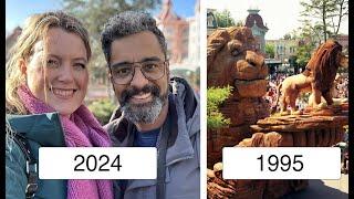 Disneyland Paris then and now  Euro Disney 1995 vs 2024 🫶