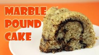 Vegan Marble Pound Cake || Gretchen's Bakery