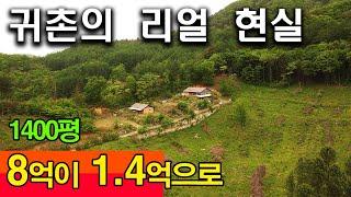 지금 난리난 [[집두채 + 1400평 = 1.4억짜리]] 제가 가봤더니...