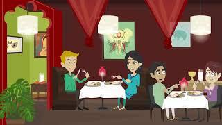 Animation Restaurant | Beautifull Restaurant | AnimationTube | #shorts | shorts