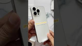 iPhone 16 Pro Max with beautiful White Titanium #ios18features #latestiphone #iphone16series #white