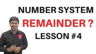 Number System || Finding Remainder ? (LESSON-4)