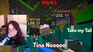 Tina Loses Squid Craft Last Second ... ft Karl, Dream, Foolish and Sapnap