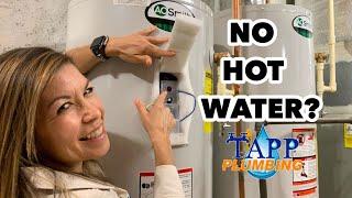 HOW TO RESET ELECTRIC WATER HEATER  @TappPlumbing #electricwaterheater