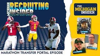 Michigan Recruiting Insider - Marathon Transfer Portal Episode