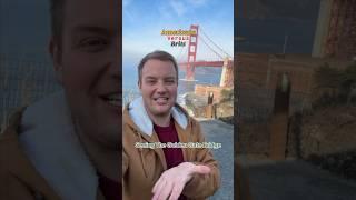 Americans Versus Brits Seeing The Golden Gate Bridge!