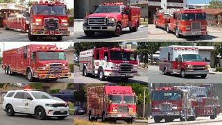 Los Angeles County Fire Response Collection Volume I [LACoFD] {Response Compilation 2024 #7}