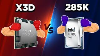 Core Ultra 285K VS 7950X3D!