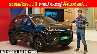 2024 Tata Nexon EV Red Hot Dark Edition Malayalam Review, Nexon EV Red Hot Dark Empowered Plus 45.!