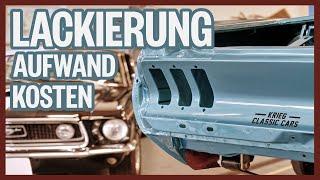 Oldtimer Restauration - LACKIERUNG - Kosten, Aufwand I Krieg Classic Cars