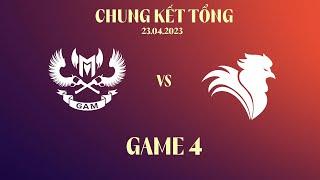 GAM vs SE | Ván 4 | VCS 2023 Hừng Đông - Chung Kết Tổng | 23.04.2023