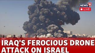 Israel Vs Iraq War Live | Iraq Attacks On Israel Live | Israel News Live | Israel Lebanon War | N18G