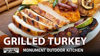 Juiciest Grilled Turkey Ever for Thanksgiving l Monument Outdoor Kitchen