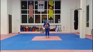 1st time trying for cosplay Taekwondo (Captain America) Darren Ling
