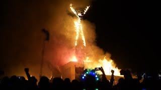 The Man Burns 2024 Burning Man | Black Rock City, Nevada (2024)