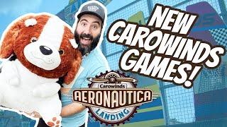 Brand New Carnival Games in Aeronautica Landing at Carowinds!